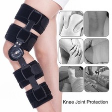 AIRM HEALTH Knieschiene Immobilisator mit Scharnier für Kniebandage Orthesen