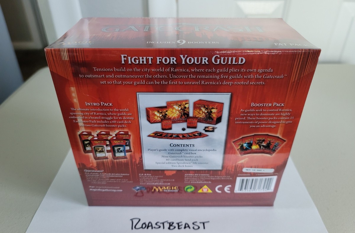 Magic The Gathering - Factory Sealed Gatecrash Fat Pack / Bundle
