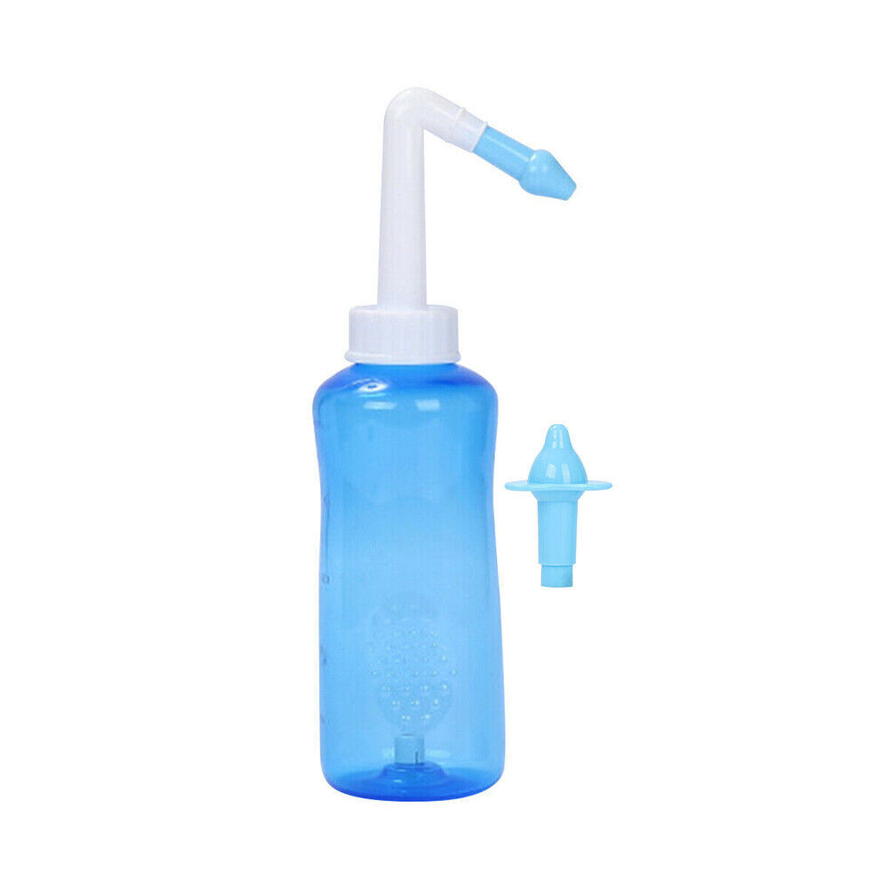 Nasal Douche Set 300ml Bottle Nose Cleaner For Adults Children eBay