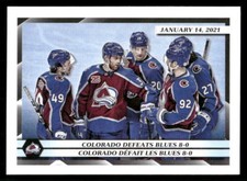 2021-22 Topps NHL Sticker Collection #168 2020/21 Team Highlights