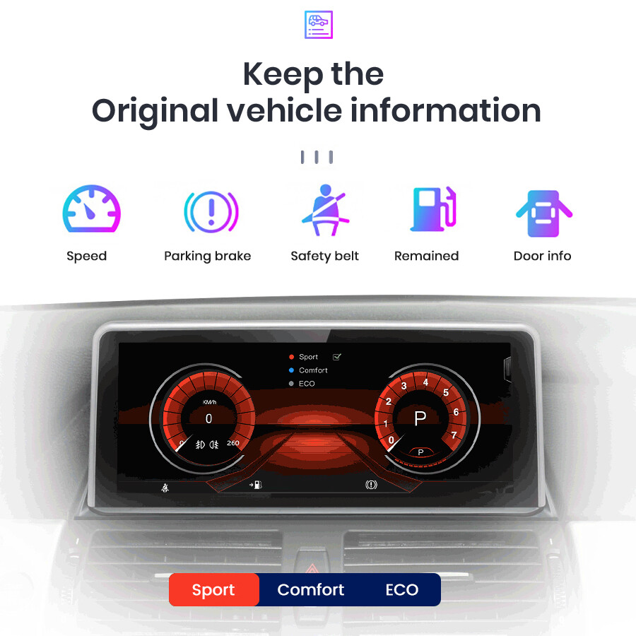 For BMW X5 E70 X6 E71 2007-2010 Car Radio GPS Navi DAB Carplay 2+32GB Android 13