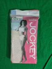 Jockey Womens 3 Pack Size 6 Elance Multicolor Breathe French Cut Combed Cotton