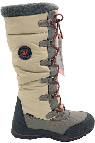 Tall Shaft Snow Boots Canuck Taupe | eBay