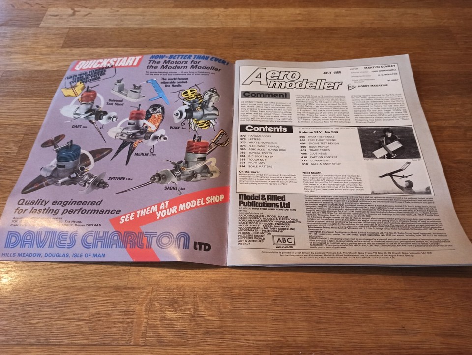 Aero Modeller magazine 1980 1989 pick choose your issue from list eBay