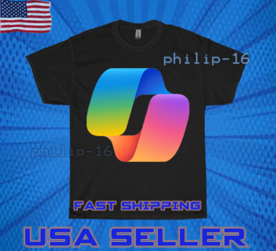 NEW SHIRT PREMIUM MICROSOFT 365 COPILOT LOGO UNISEX T-SHIRT FUNNY SIZE S-5XL