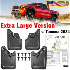 Extra Large Version 4pc Mud Flaps Splash Guards For 2024 2025 Toyota Tacoma N400