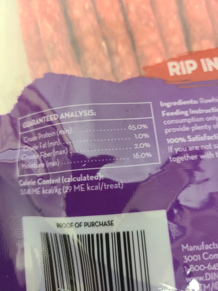 6 PAQUETES Munchy Stix, Hecho con Pollo Real, 50 unidades, Rojo .300 STKS EXP11/15/25 Foto 4 de 4