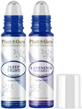 Lavender Essential Oil and Sleep Blend Roll On Set 10ml For Good Rest Relaxation