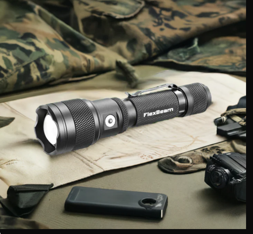 PowerTac FlexBeam Adjustable Beam Rechargeable 1200 Lumens - Picture 2 of 6