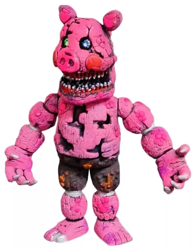 TWISTED FREDDY Figure Animatronic Five Nights At Freddy's MEXICAN FIGURE  FNAF 9”