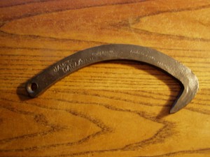 Antique Vintage Logging Tool Peavy Cant Hook Jameson Canaan N H