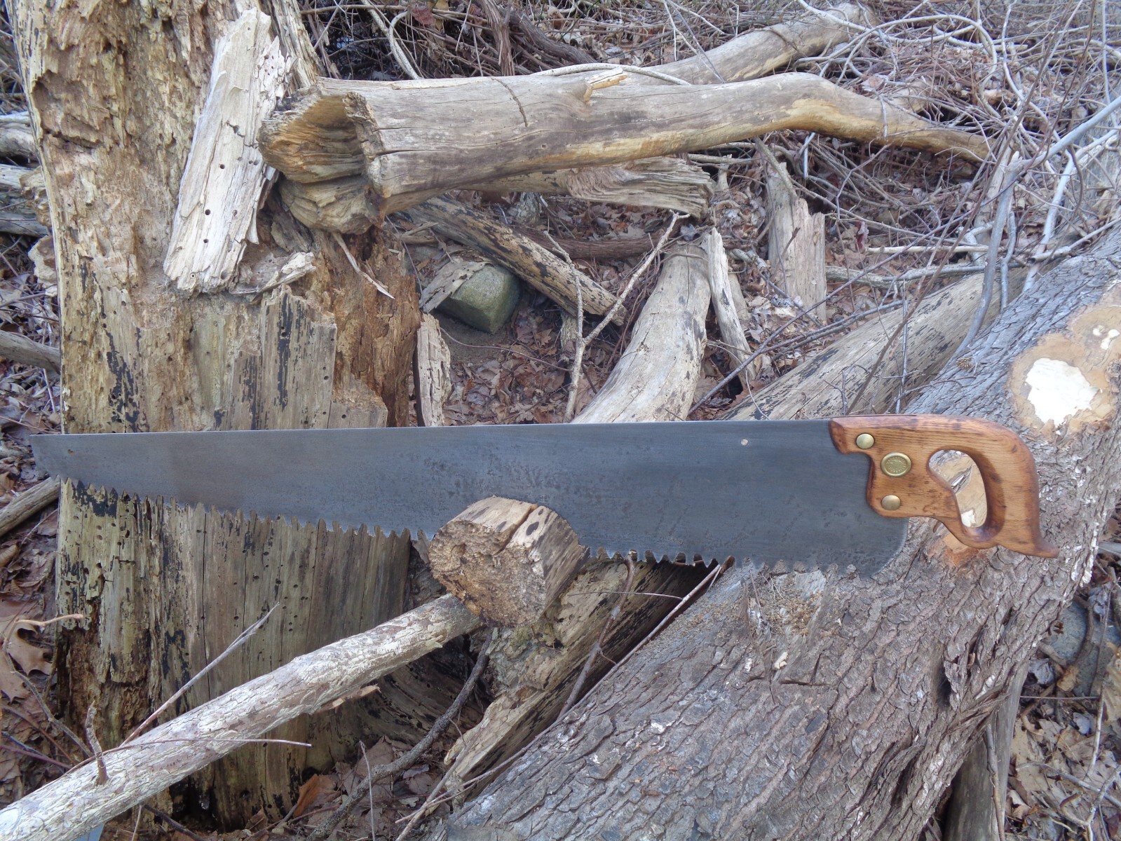 Antique Logging Saw, Simonds crosscut saw2pcs eBay