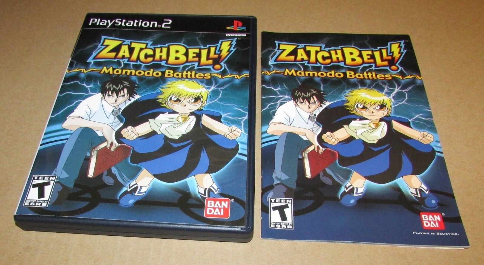 Zatch Bell! Mamodo Battles - PS2 Game