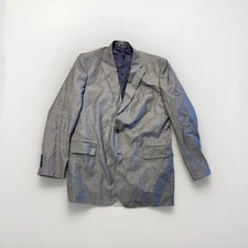 Brooks Brothers Men's 1818 Regent Saxxon Wool Suit Jacket Gray • USA • 43L 3 BTN