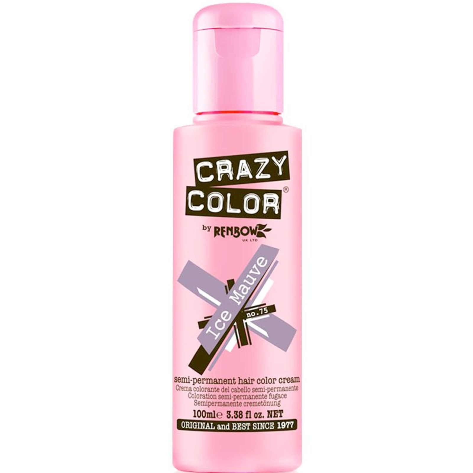 Renbow Crazy Color Crazy Color Semi Permanent Hair Dye - Ice Mauve 100ml