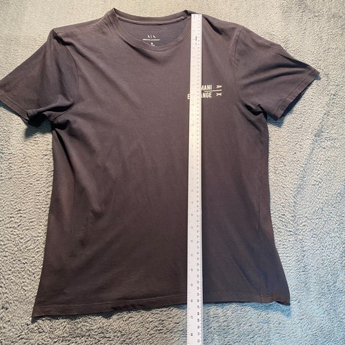 Armani Exchange T-Shirt Mens Small Black - Picture 6 of 8