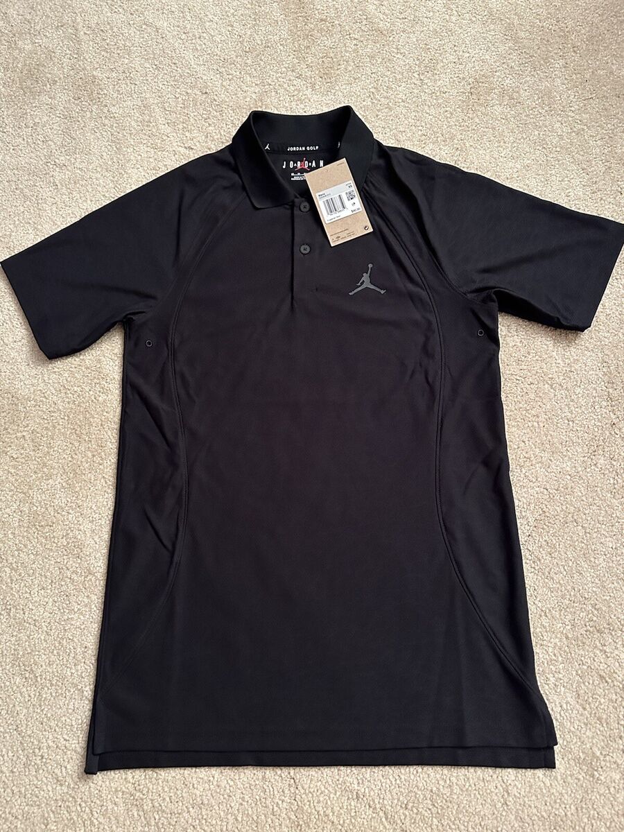 ⚡️ XS Nike Air Jordan 🎾 Dri-FIT ADV Golf Polo Black ⚡️ XS Nike Air Jordan 🎾 Dri-FIT ADV Golf Polo Black