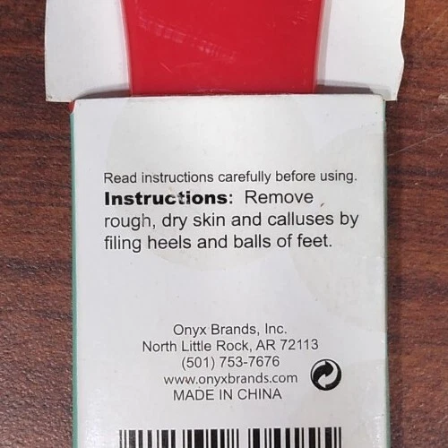 New Sealed Foot File Pedicure (3-PACK) Women's Holiday Stocking Stuffer  - Image 4 of 4