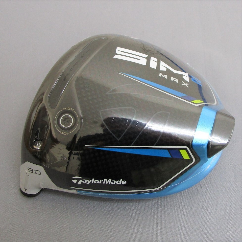 Unused SIM2 MAX Left-handed 9.0 degree 1W Driver Head only Taylor 