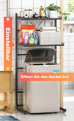 Waschmaschinenregal Toilettenregal Badezimmer Standregal Durable 2 / 3 Schicht