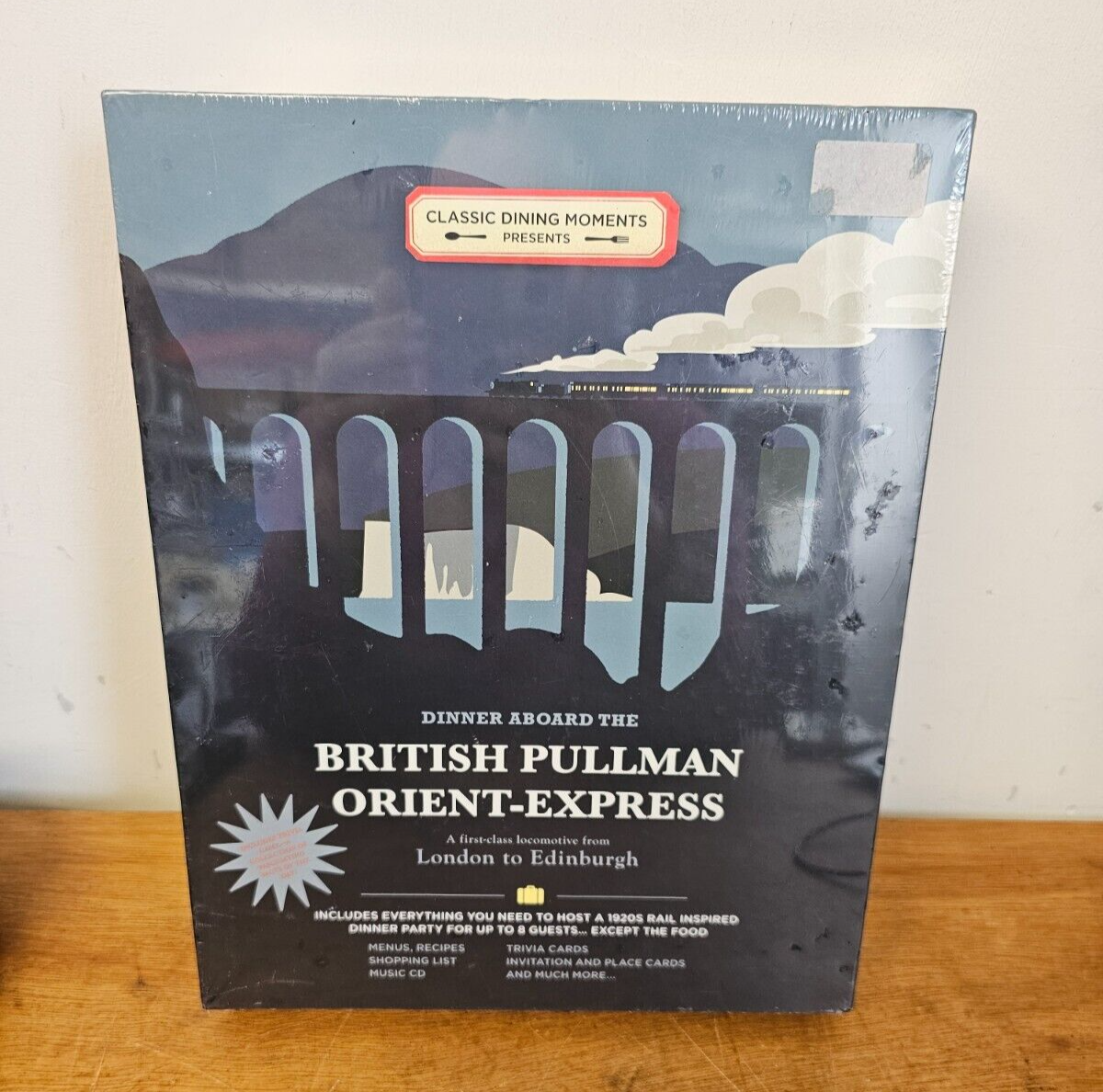 Dinner Abroad The British Pullman Orient-Express A First- Locomotive From London