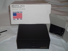 AUDIOPLEX ABW AUTO-3C LINE LEVEL FREESTANDING DUAL SOURCE SWITCHER W/VIDEO TRIGG