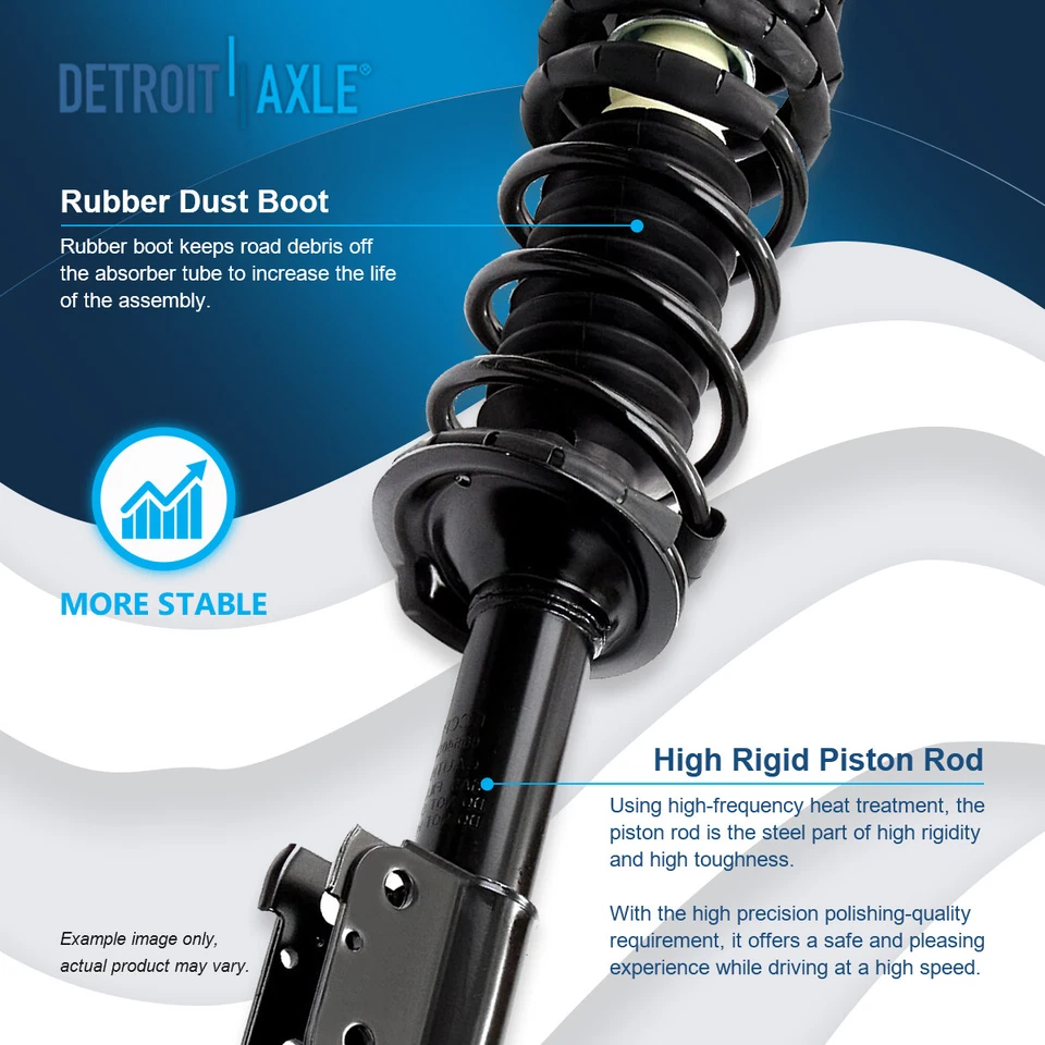 Front Rear Struts Sway Bars Assembly for Chevy Malibu Classic Pontiac Grand Am — 第 4/4 张图片