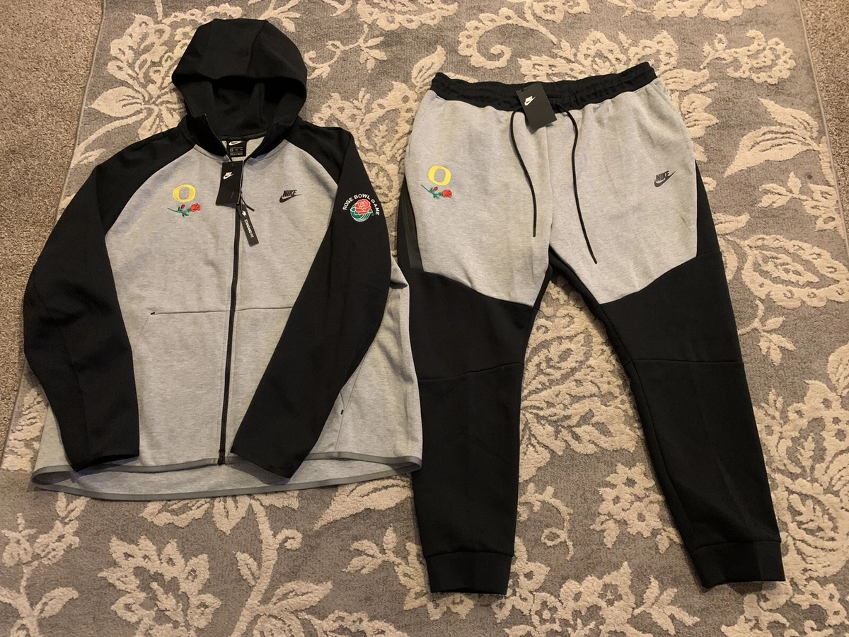 NWT 3XL NIKE TECH FLEECE OREGON DUCKS TEAM ISSUED ROSE BOWL HOODIE &amp; SWEAT PANTS eBay