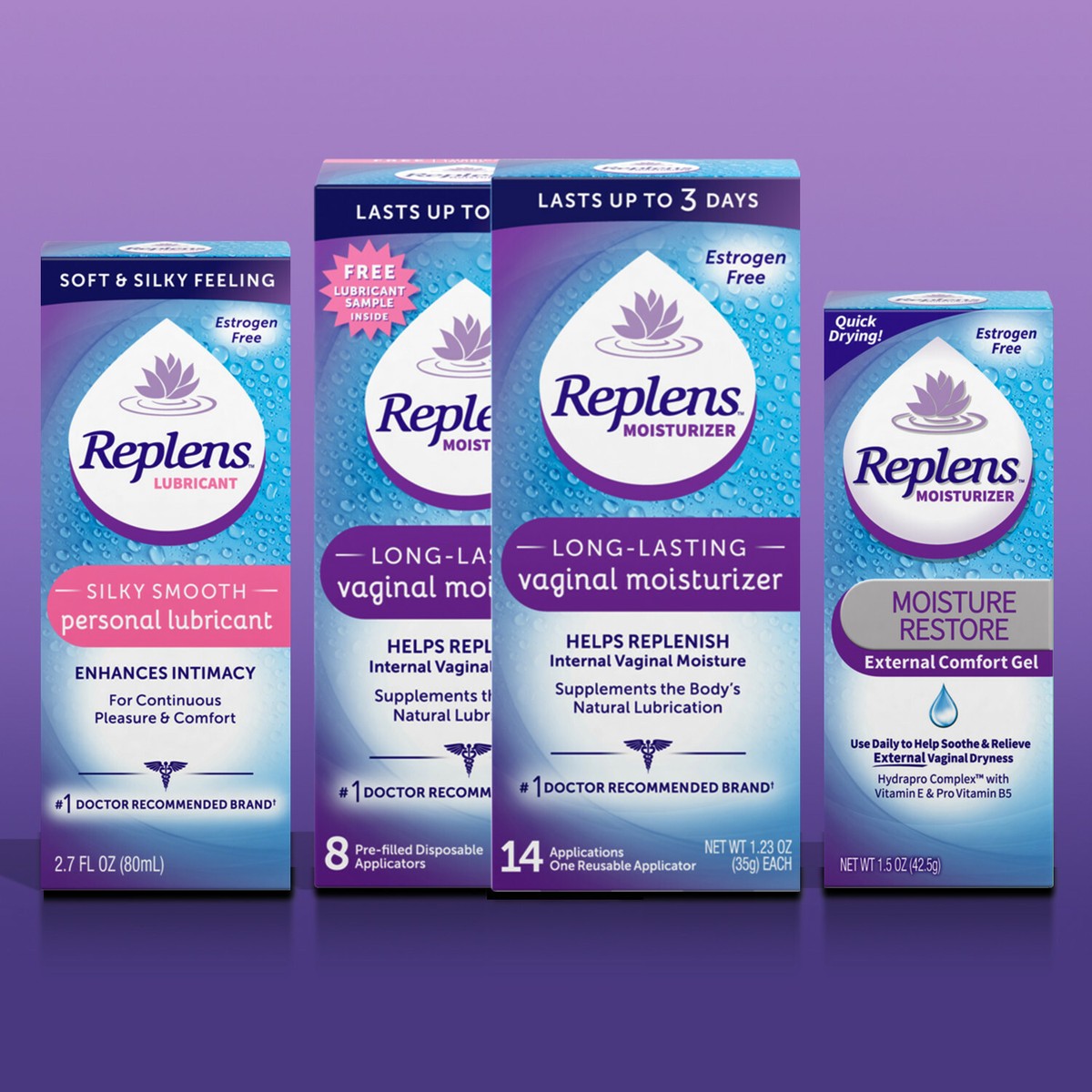 Replens Silky Smooth Personal Lubricant 2.7 fl oz bottle Enhances intimacy.. 885217561434| eBay Replens Silky Smooth Personal Lubricant 2.7 fl oz bottle Enhances intimacy.. 885217561434| eBay
