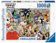 Ravensburger Looney Tunes 1000 Pc Challenge Puzzle - NEW - Ships FREE 