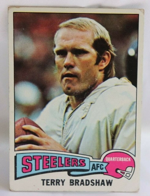TERRY BRADSHAW STEELERS 461 1975 TRADING CARD EBay
