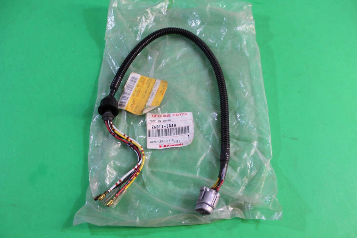 NOS Genuine KAWASAKI 1997-2003 ZXI 750 900 1100 WIRE-LEAD,TRIM