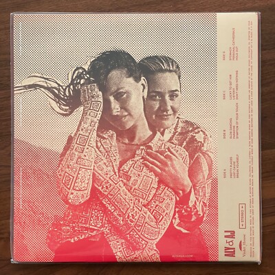 Aly & AJ - A Touch Of The Beat - Signed - 🟠 Orange Yellow Swirl