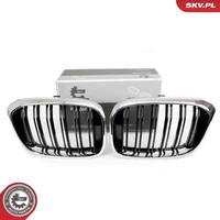Esen Skv KüHlergrill KüHlergitter Chrom Schwarz FüR Bmw X3 G01 F97 X4 F98