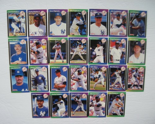 JUEGOS DE EQUIPO YANKEES Tu elección 1986 a 2022 Topps Fleer Donruss puntuación OPC UD tarjetas - Imagen 13 de 52