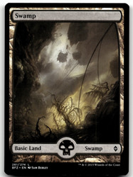 Swamp (261) Full Art - Battle for Zendikar