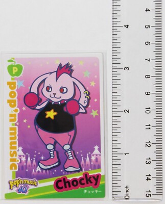 Pop'n Music Card Chocky PH21N014 KONAMI Japan Game Character | eBay