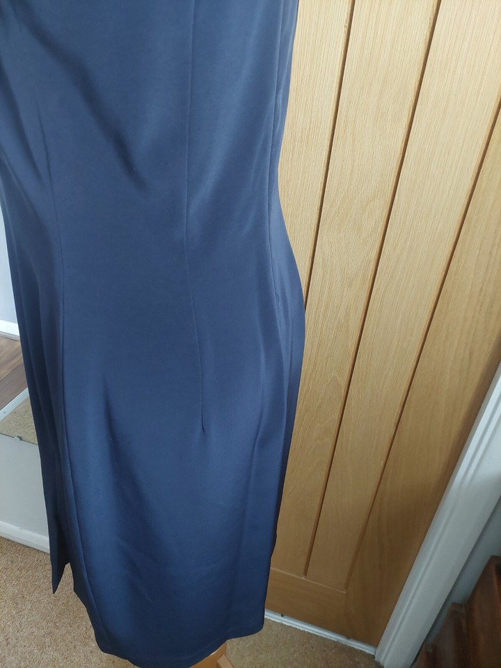Brin de Femme Navy Designer Dress size 46 UK 16 eBay