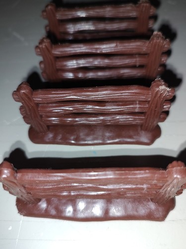 Vintage 1974 Hasbro Weebles West Spielset Zaun Trog Ranch Western Haus Teile - Bild 4 von 8