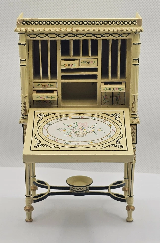 Casa de muñecas escala 1/12, muebles, escritorio Bespaq FRN3 Foto 4 de 4