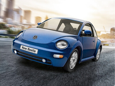 Volkswagen VW New Beetle Model Set 1:24 Plastic Model Kit REVELL