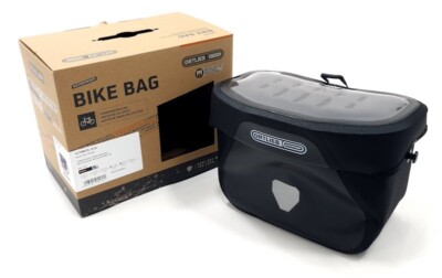 Ortlieb Ultimate Six Handlebar Bag, 6.5L, Waterproof, Black, F3128