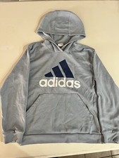Kids blue Adidas hoodie size medium