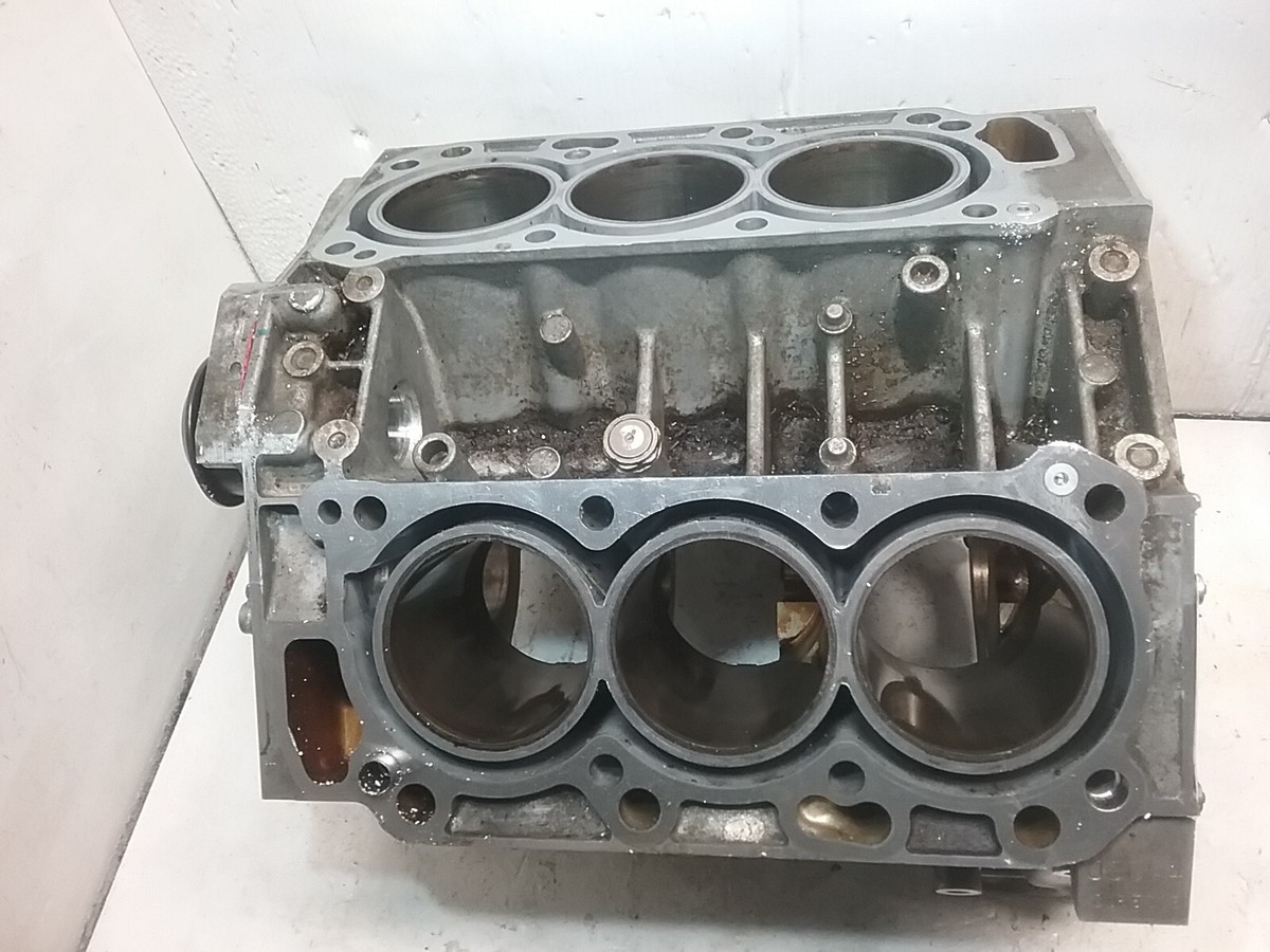 2003-2007 Honda Accord 3.0L V6 Engine Cylinder Block J30A4 (6