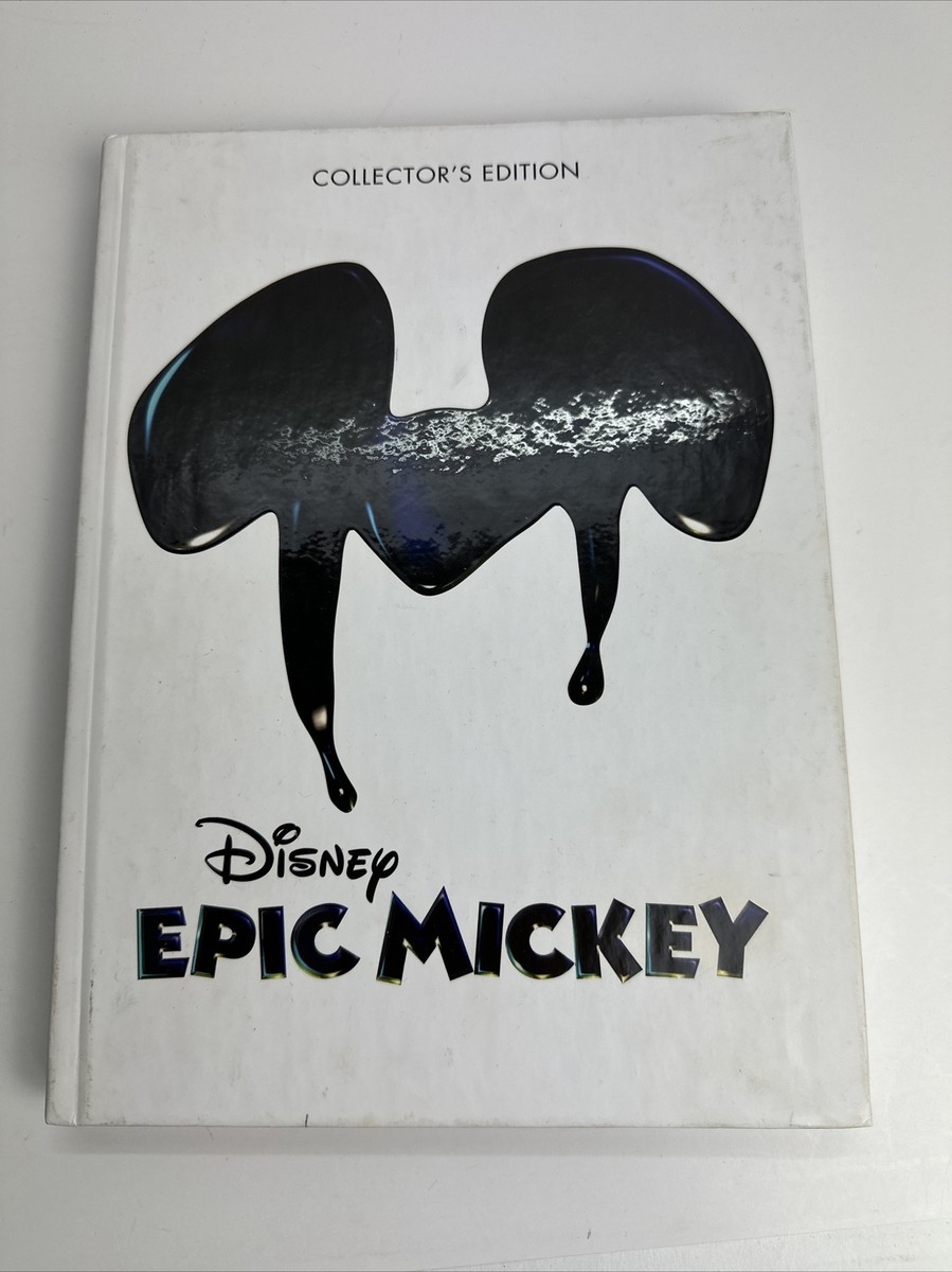 Epic Mickey Collectors Edition Hardcover Book | eBay