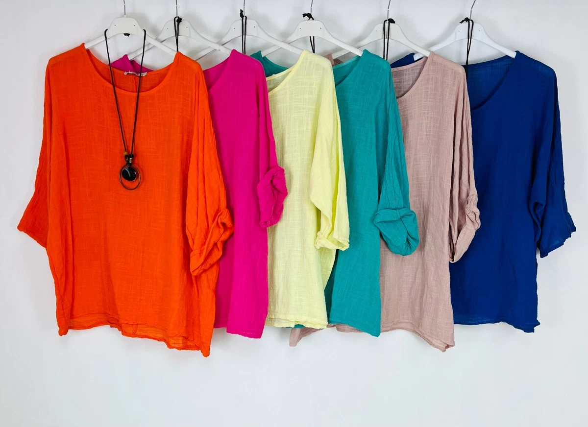 Lagenlook clearance tops ebay