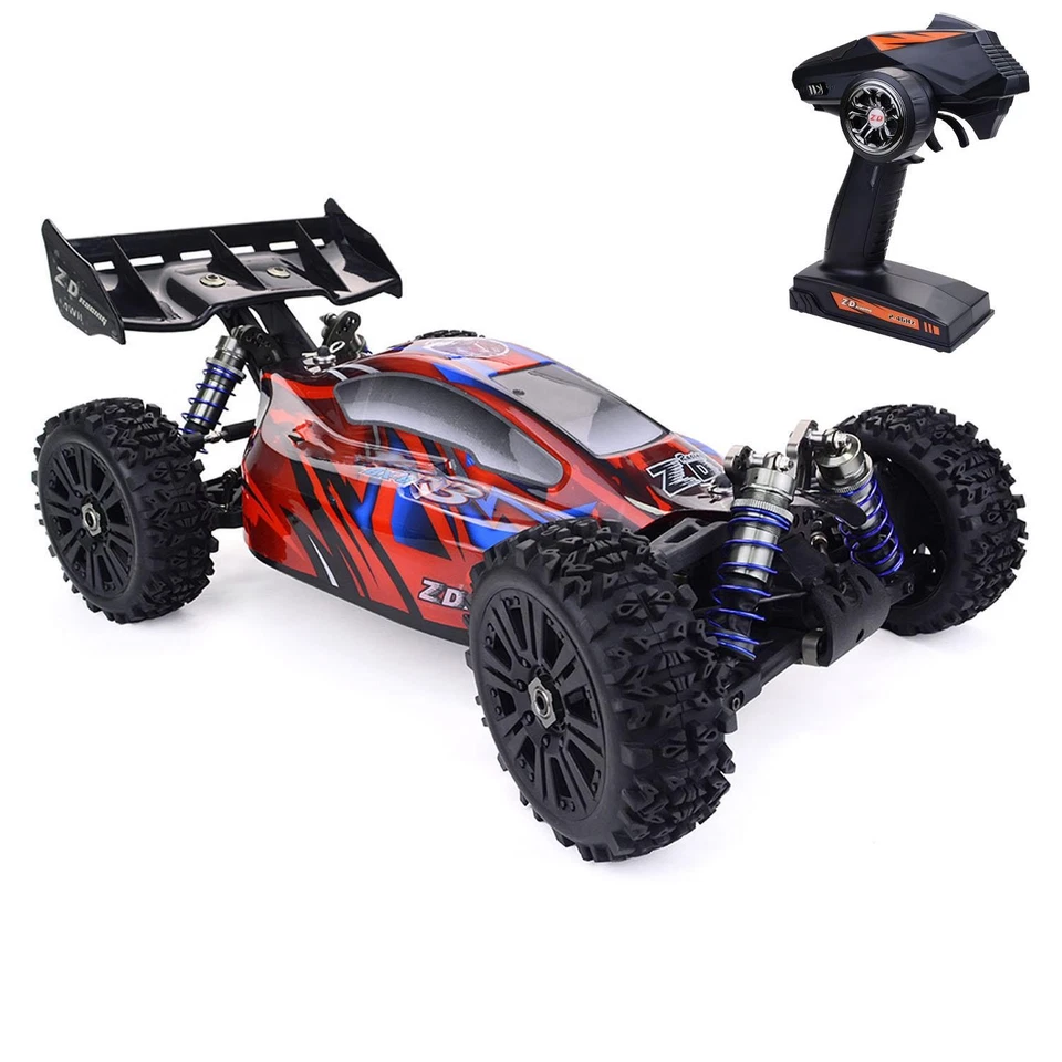100KM/H ZD Racing 1/8 High Speed RC Buggy 9020 4X4 Electric Off Road RTR Vehicle - Image 2 of 4