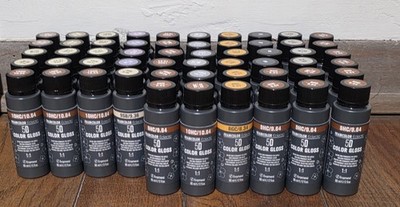 FramColor Eclectic 5D Color Gloss 2oz Lot of 56 Bottles