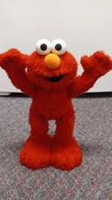 Vintage Fisher Price Sesame Street Shout Elmo 14" working