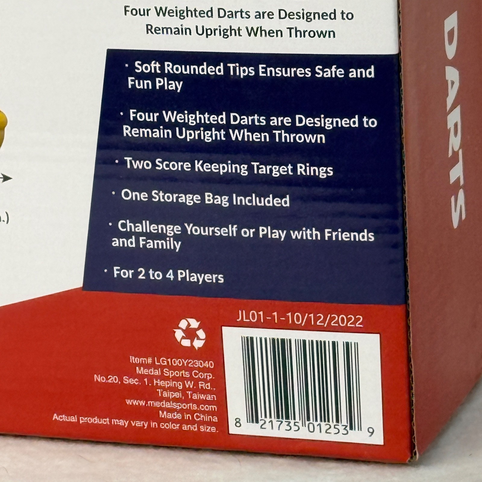 Lawn Darts Set MD Sports New in Original Box Opened for Inspection